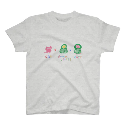 cute cat カラフル Regular Fit T-Shirt