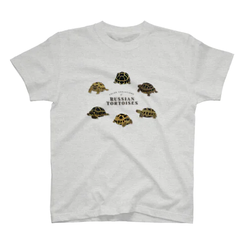 ロシアリクガメのカラーバリエーション Regular Fit T-Shirt