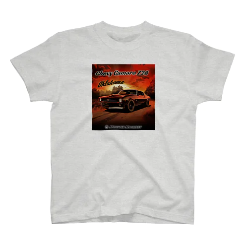 Chevy Camaro Z28 Oklahoma モンスターマシーン スタンダードTシャツ