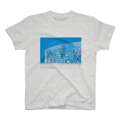 「建築女子と巡る都内さんぽ」Tシャツ（Ash） Regular Fit T-Shirt