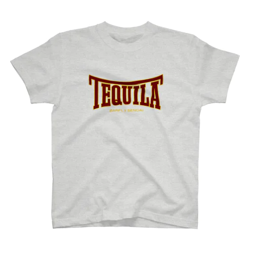 TEQUILA/Burgundy Regular Fit T-Shirt