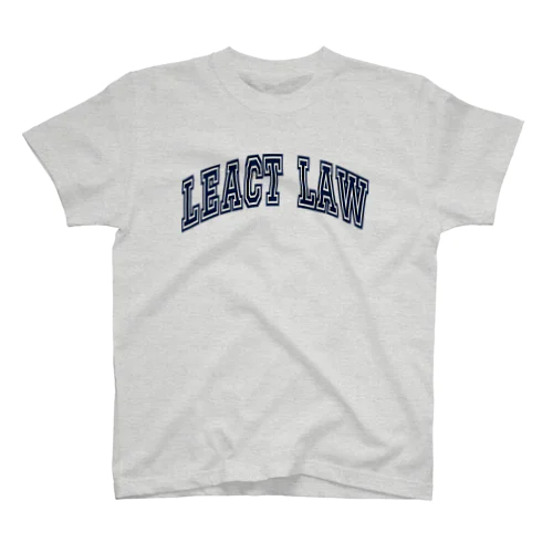 LEACTカレッジロゴ Regular Fit T-Shirt