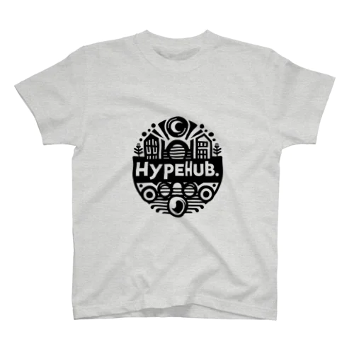 HYPEHUBタウンロゴ Regular Fit T-Shirt