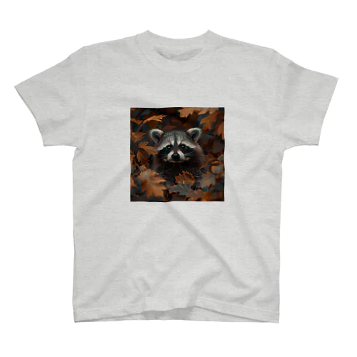 Raccoon Cool Planet スタンダードTシャツ