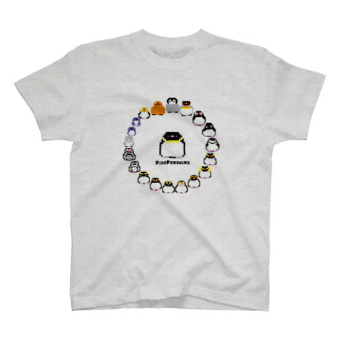 16bit Penguins Allstars(Circle) Regular Fit T-Shirt
