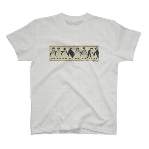 レトロイラストTシャツペンギン Regular Fit T-Shirt
