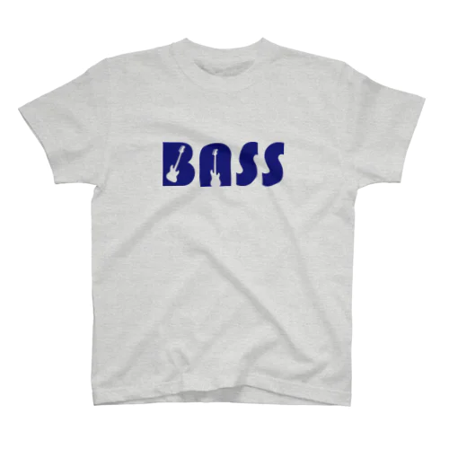 BASS&BASS（紺） スタンダードTシャツ