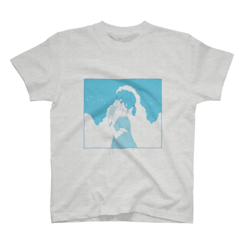 ice blue sky Regular Fit T-Shirt