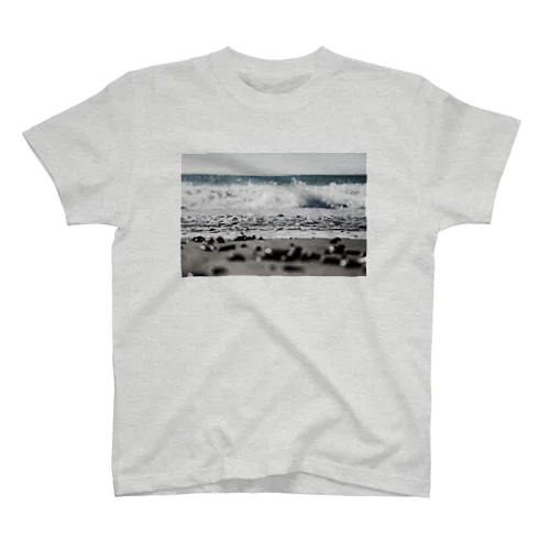 White wave Regular Fit T-Shirt