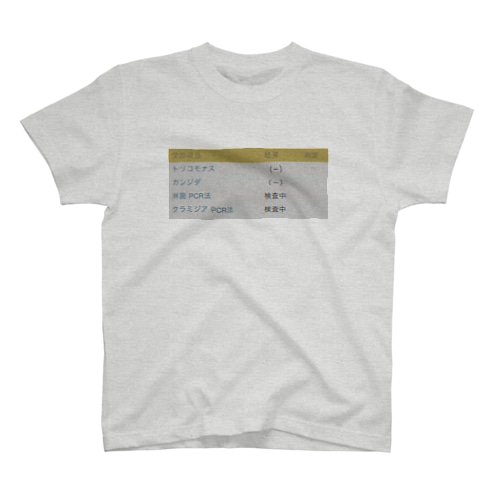 性病検査 Regular Fit T-Shirt