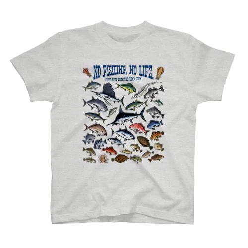 Saltwater fish_3C Regular Fit T-Shirt