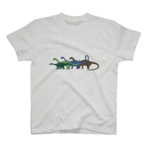 竜脚類たち Regular Fit T-Shirt