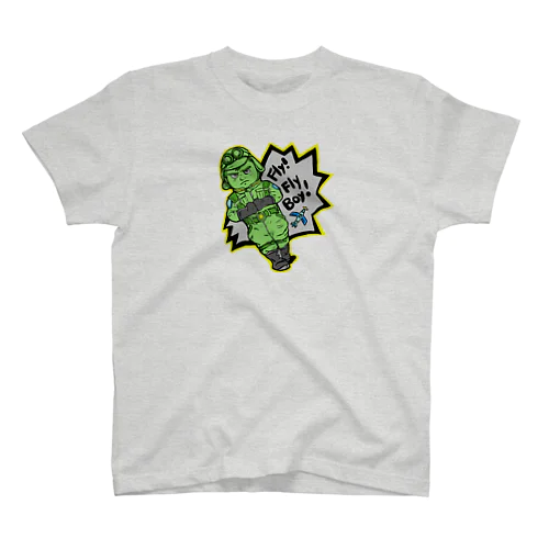 Fly! Fly Boy!  (Green) Regular Fit T-Shirt