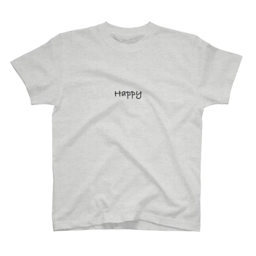 Happy/Birthday ロゴ大きめ Regular Fit T-Shirt