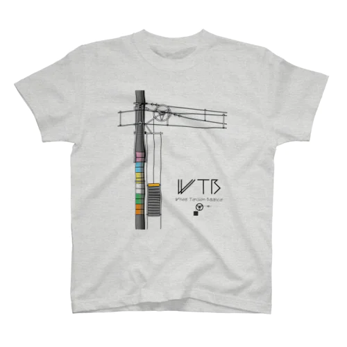 WTBと電柱（高崎エリア） Regular Fit T-Shirt