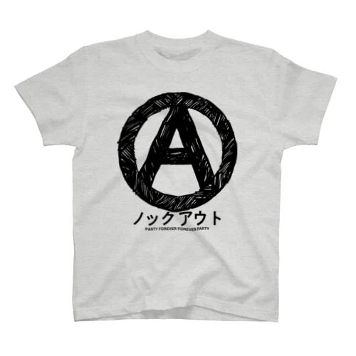 ノックアウト Anarchy mark Regular Fit T-Shirt