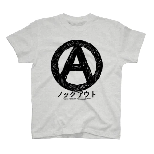 ノックアウト Anarchy mark スタンダードTシャツ