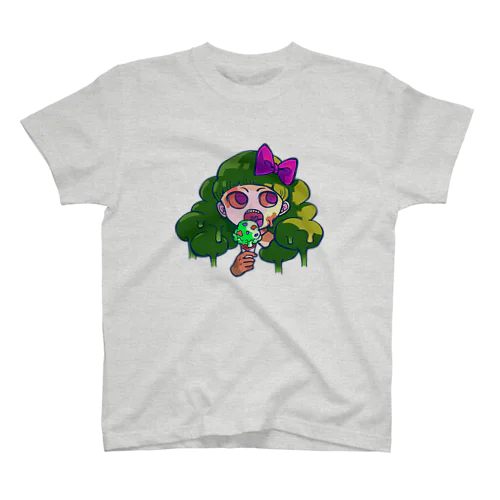 ゾンビくん　緑 スタンダードTシャツ