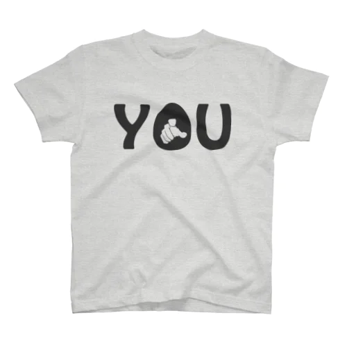 YOU(英字＋１シリーズ) Regular Fit T-Shirt