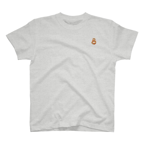 フラワー数字シリーズ「8」 Regular Fit T-Shirt