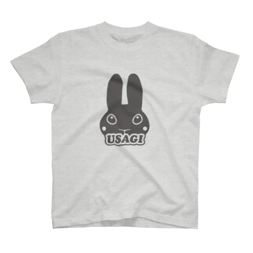 シンプルうさぎロゴマーク Regular Fit T-Shirt