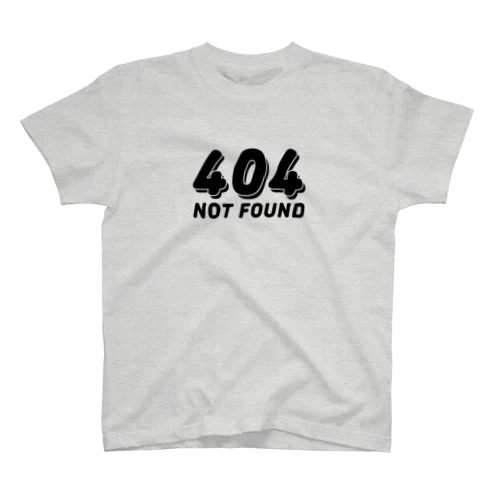 404 not found [BK] スタンダードTシャツ