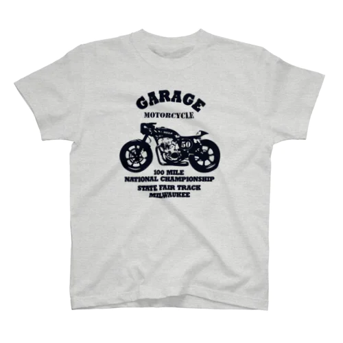 武骨なバイクデザイン スタンダードTシャツ