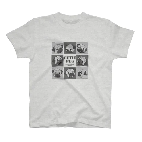 Cutie Pug 8面相 Regular Fit T-Shirt