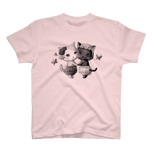 ねこどろわーず Regular Fit T-Shirt