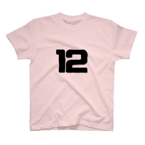 No.12スタンダードTシャツ Regular Fit T-Shirt