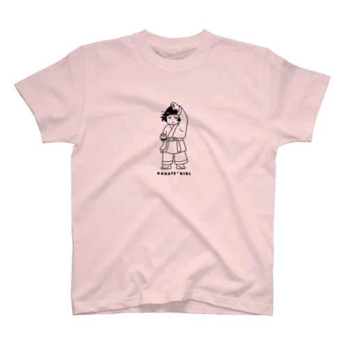 KARATE GIRL_透明 スタンダードTシャツ