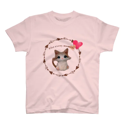 おすましパピ猫/ラグドール スタンダードTシャツ