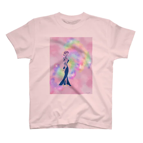 See the Light(pink) Regular Fit T-Shirt