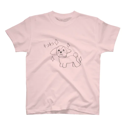 シーズー犬（キラキラver.） スタンダードTシャツ