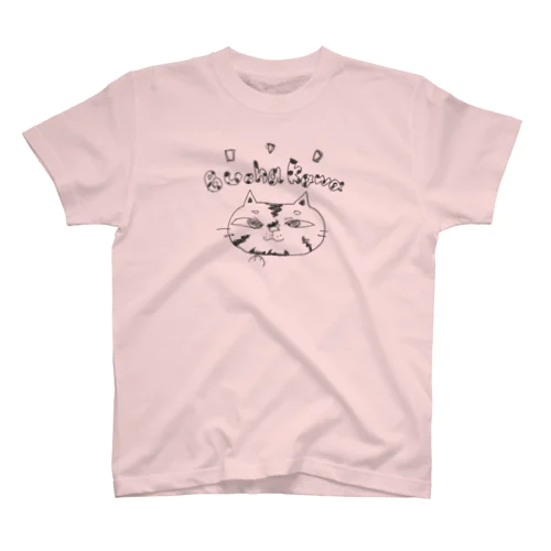 ぶちゃかわねこ（ありさんといっしょ） スタンダードTシャツ