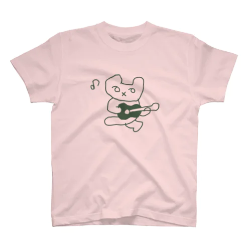 ぴークマ（ぴーシャツ）シロツメクサ スタンダードTシャツ