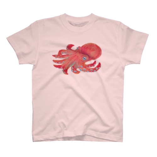 寝てるタコ Regular Fit T-Shirt