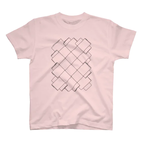 編んだ紙紐 Regular Fit T-Shirt