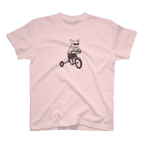 フレンチブルドッグ〜三輪車〜 Regular Fit T-Shirt