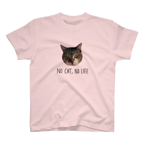 NO CAT, NO LIFE スタンダードTシャツ