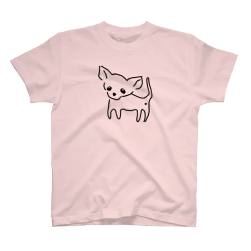 ゆるチワワ（クリア） スタンダードTシャツ