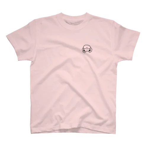 SOBAKASU ガール(ハートのイヤリング) Regular Fit T-Shirt