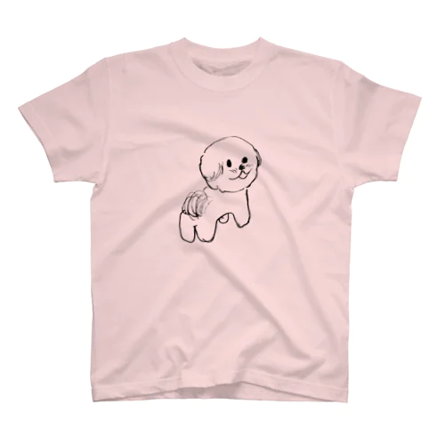 ふりかえりビション スタンダードTシャツ