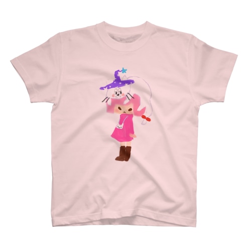 ぴんくのまじょこ Regular Fit T-Shirt