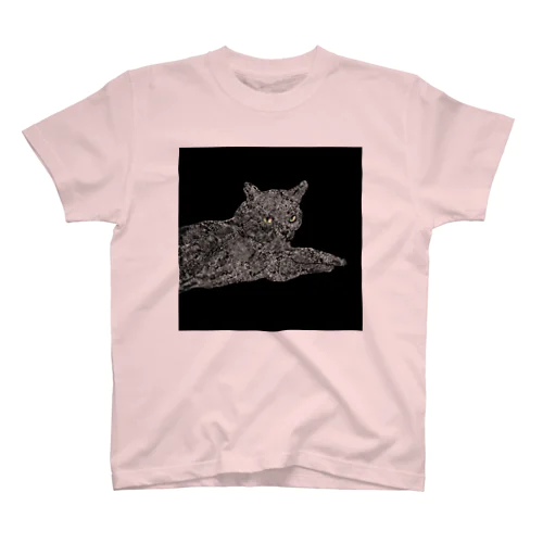 黒猫のジジ スタンダードTシャツ