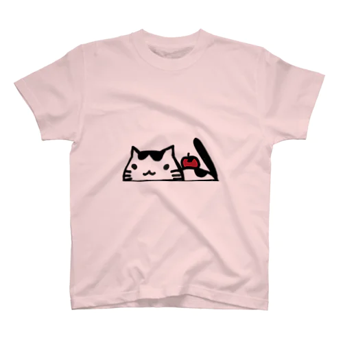 ねこりんごちゅちゅ Regular Fit T-Shirt