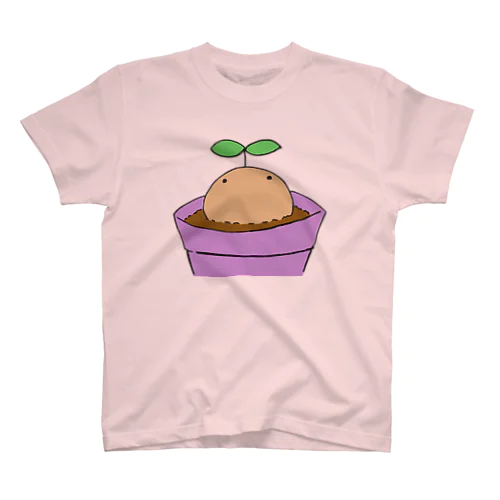 曼陀羅擬（Mandra-Modoki）鉢植えフルカラー Regular Fit T-Shirt