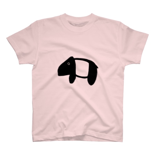 色に染まるマレーバク文字なし Regular Fit T-Shirt