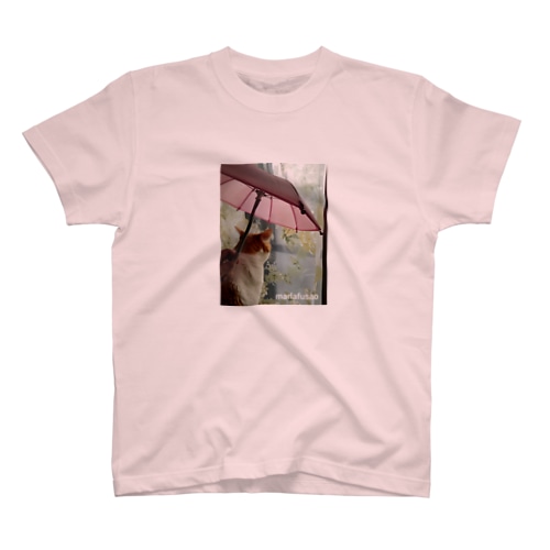 ピンクの日傘 Regular Fit T-Shirt