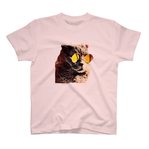 サングラス猫 Regular Fit T-Shirt